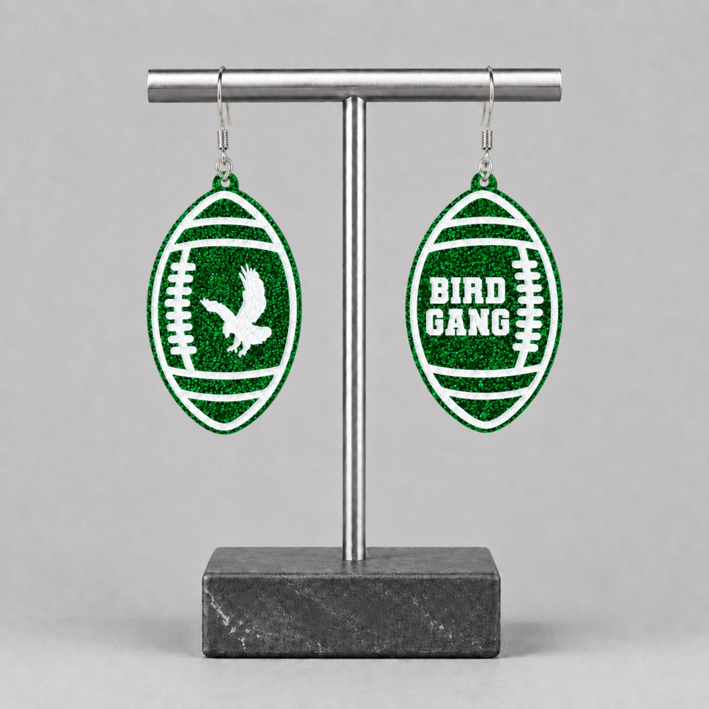 Eagles Football Statement Earrings