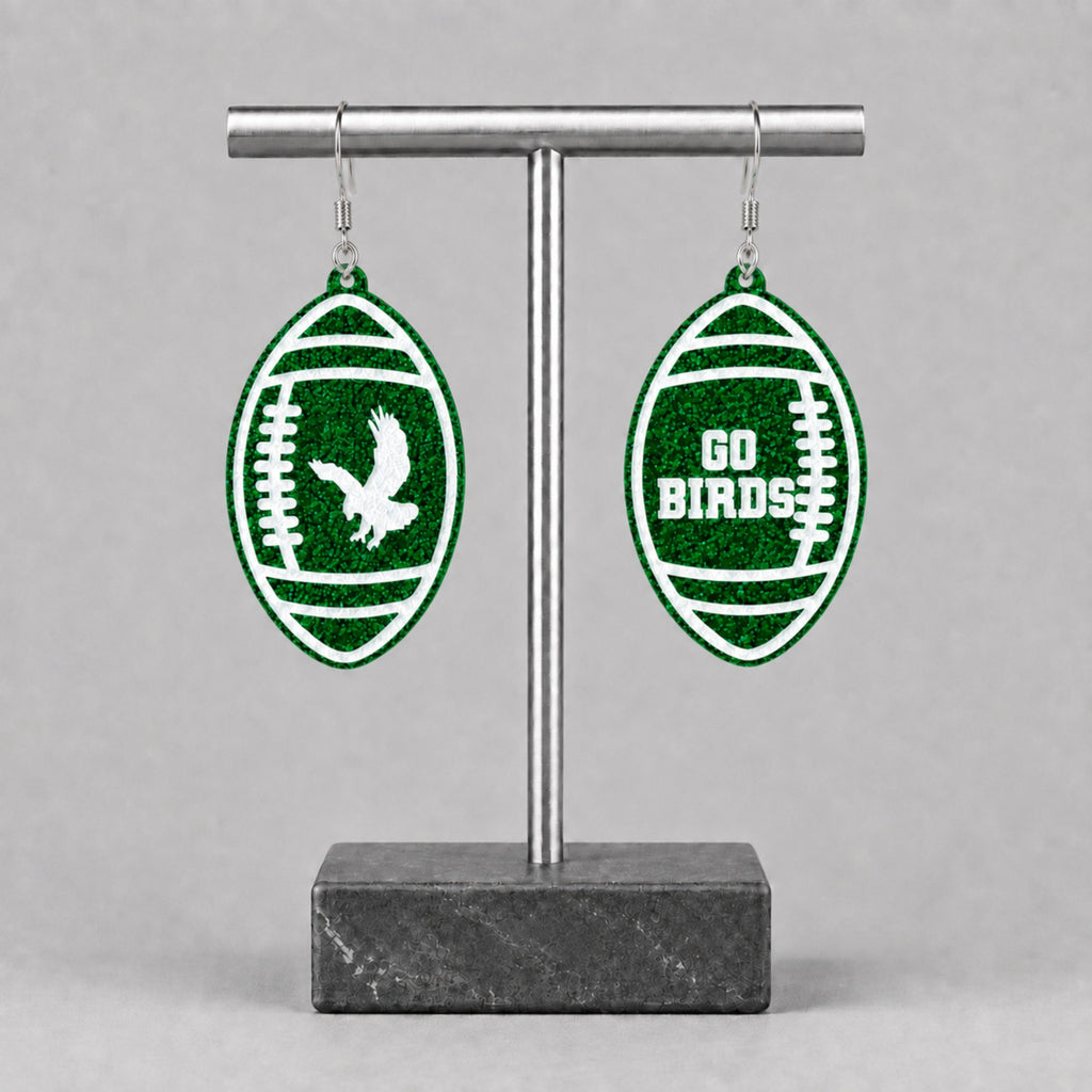 Eagles Football Statement Earrings