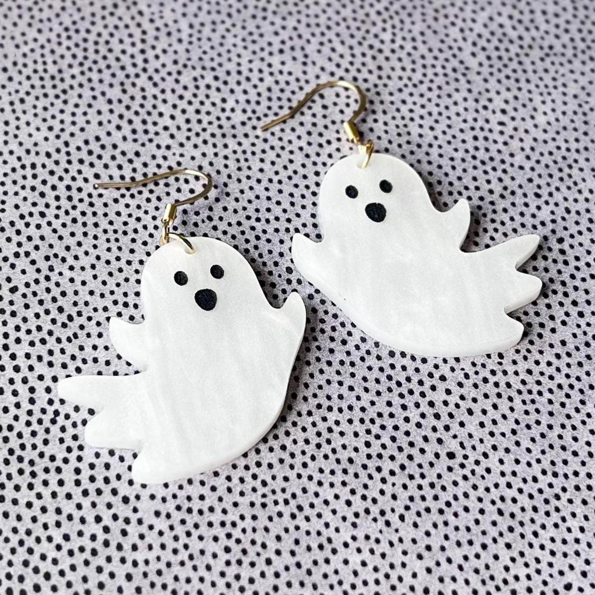 Flying Ghost Earrings
