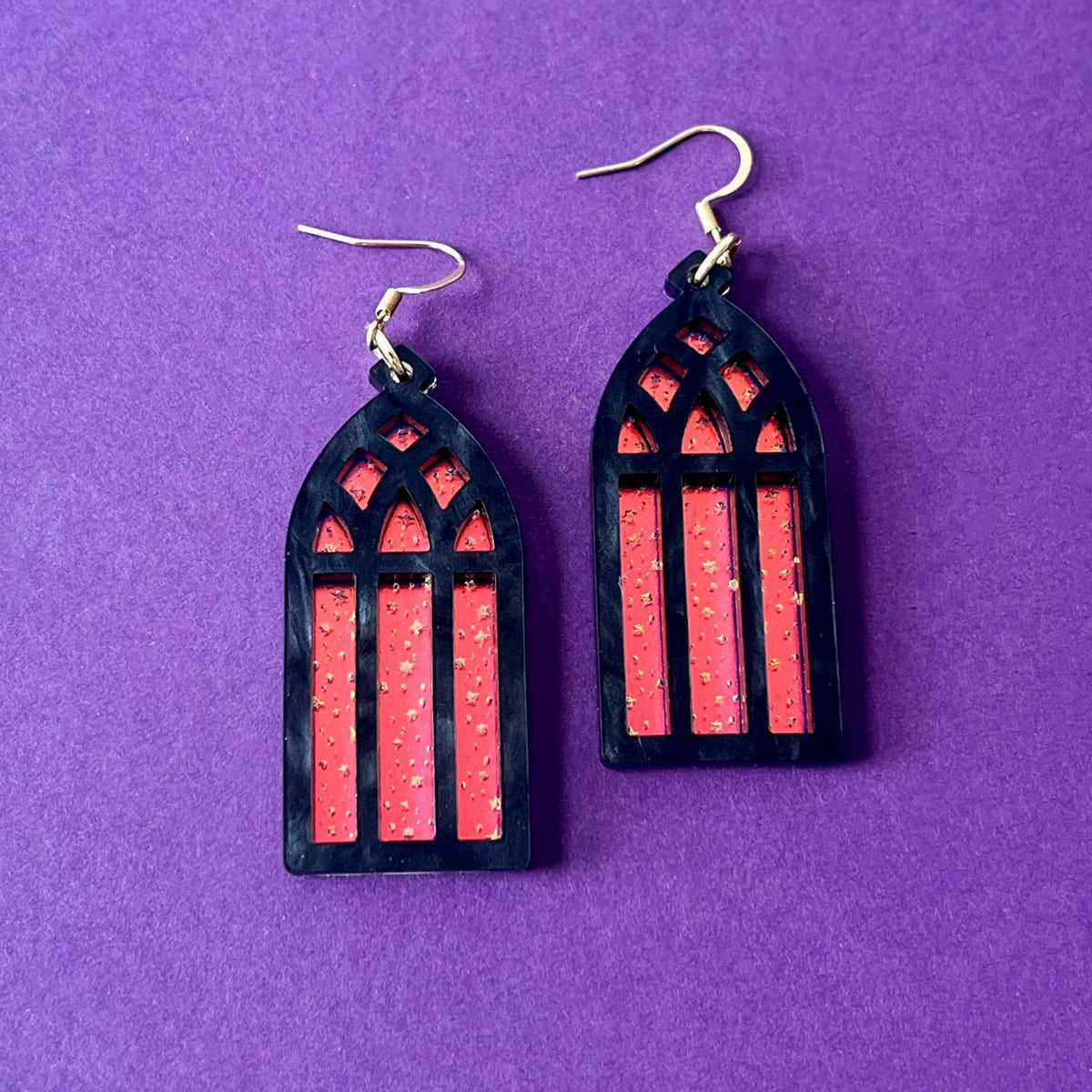 Gothic Window Earrings