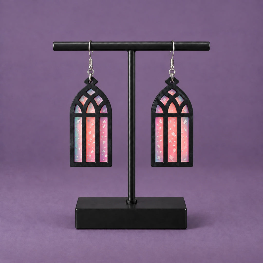 Gothic Window Earrings
