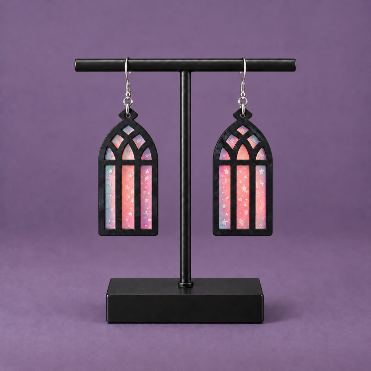 Gothic Window Earrings