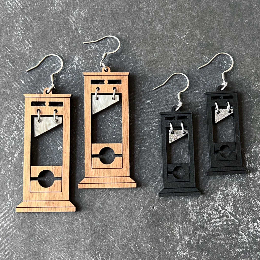 Guillotine Statement Earrings
