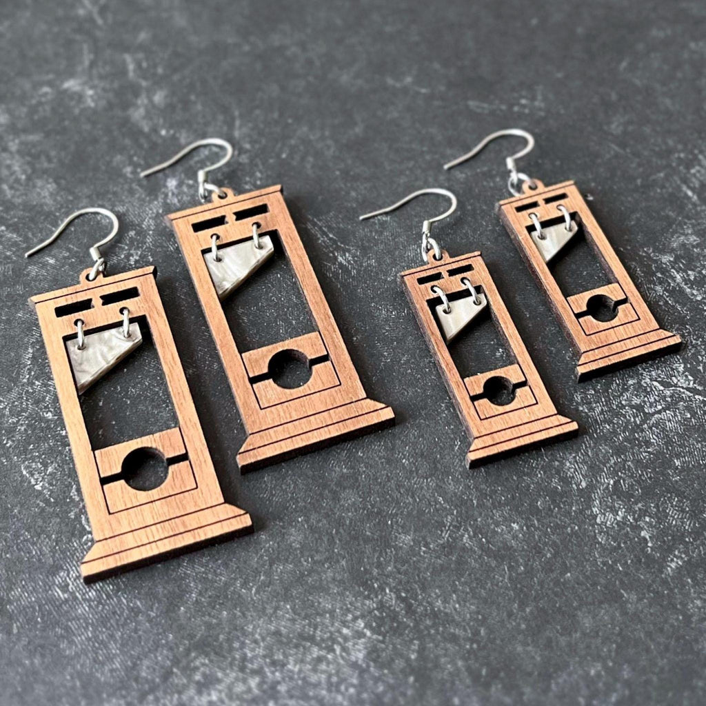 Guillotine Statement Earrings