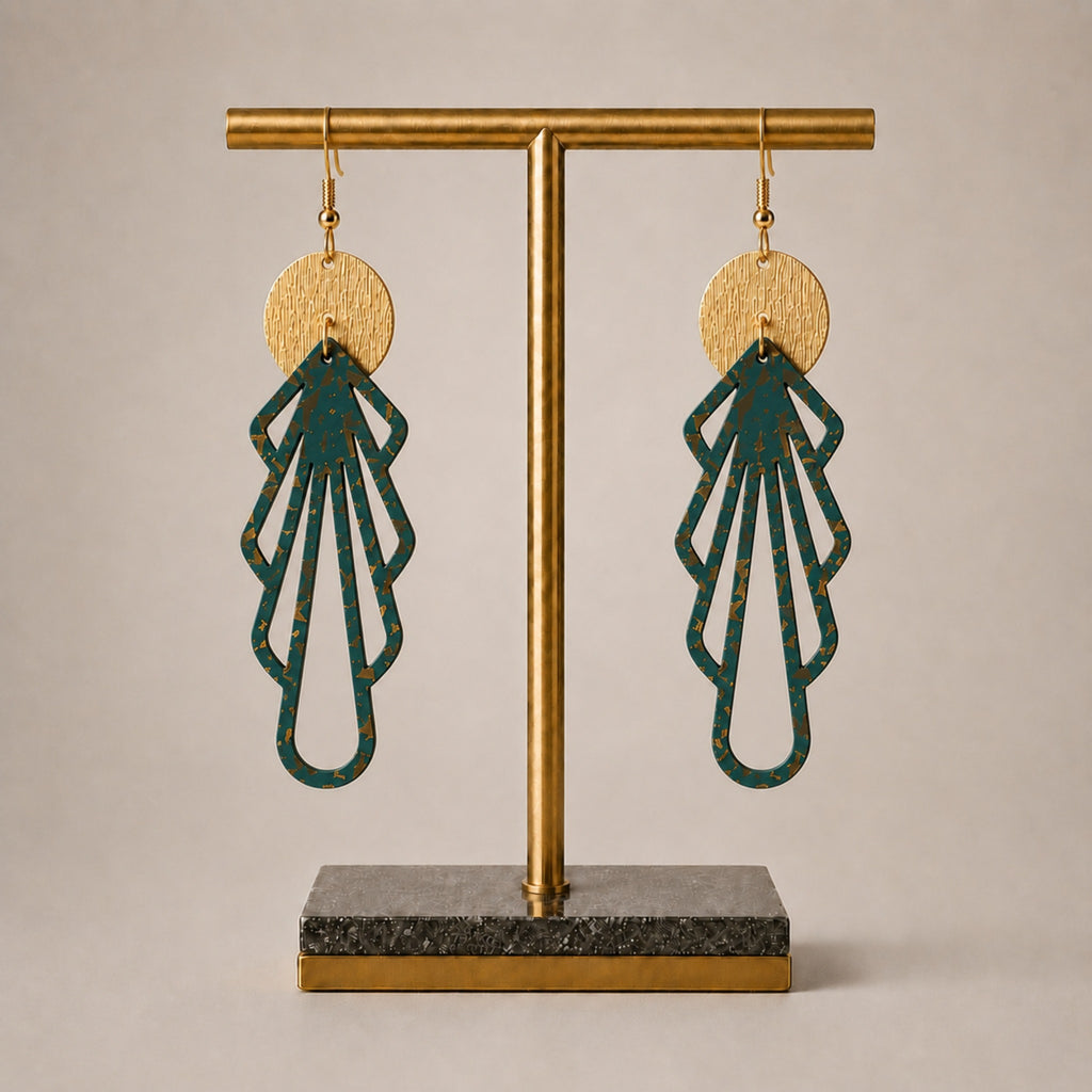 Ophelia Gilded Ivy Earrings