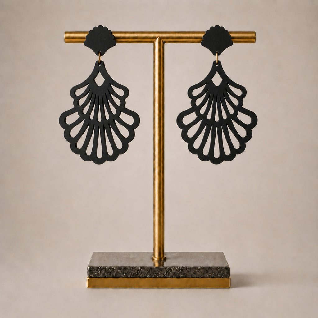 Vivian Noir Earrings